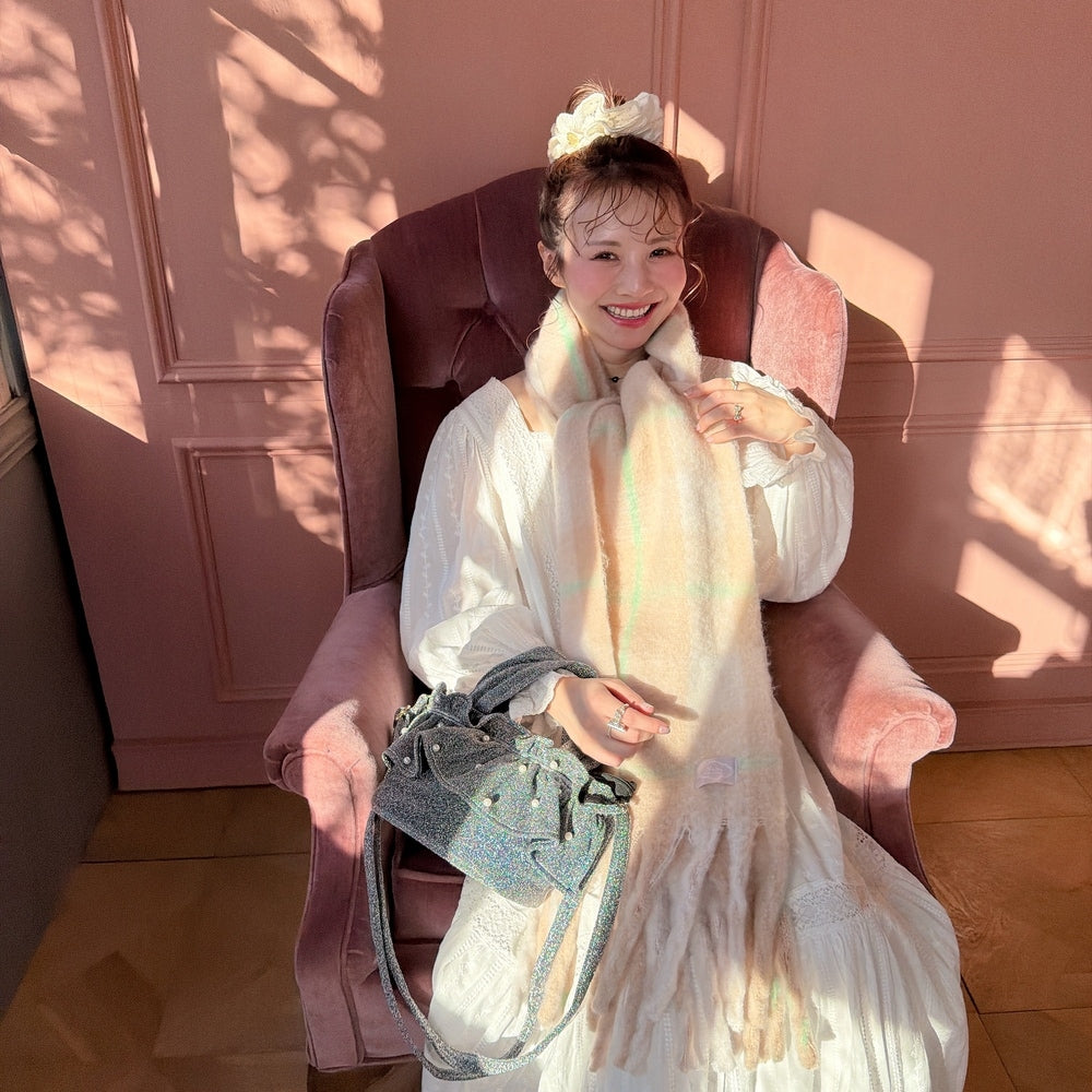 ミディフリルバッグ Pearlette Bebe