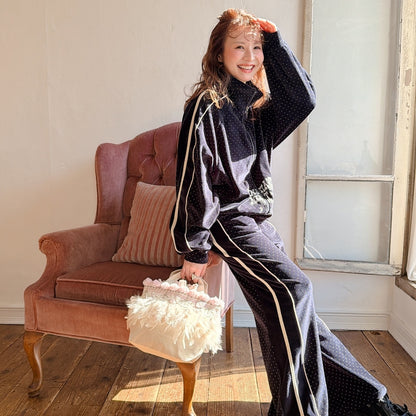 ★Polka Chillベロアジャージ