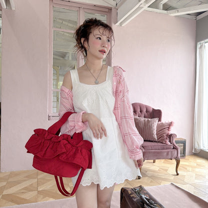 レギュラーフリルバッグ Moroccan Bebe(RED)