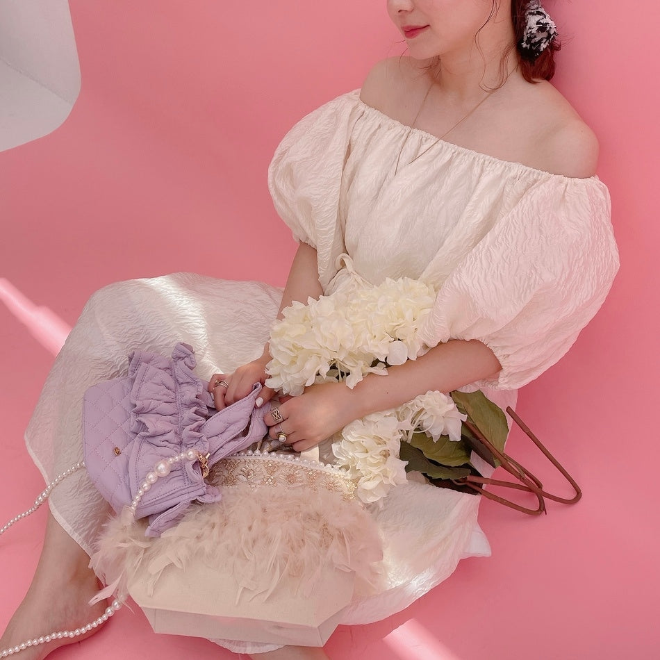 トート Wintry Meghan【アイボリー/グレー】