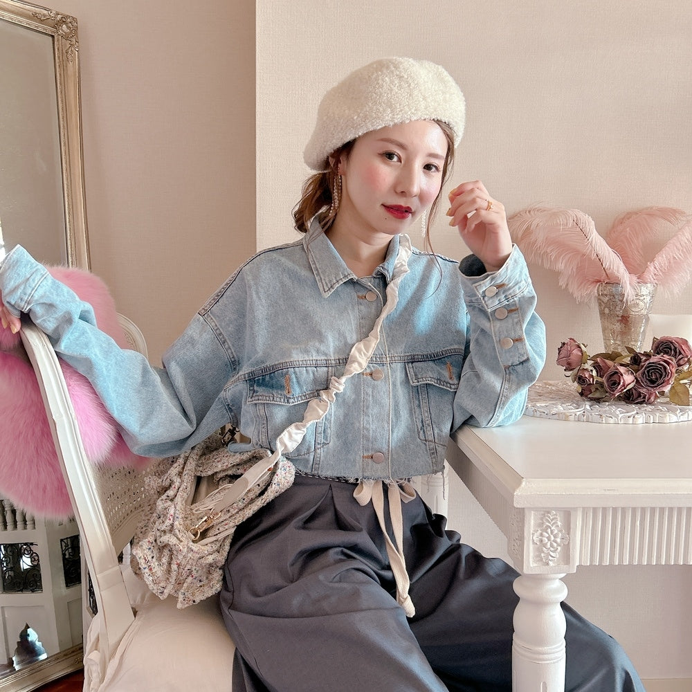 ★Mannishワイドパンツ