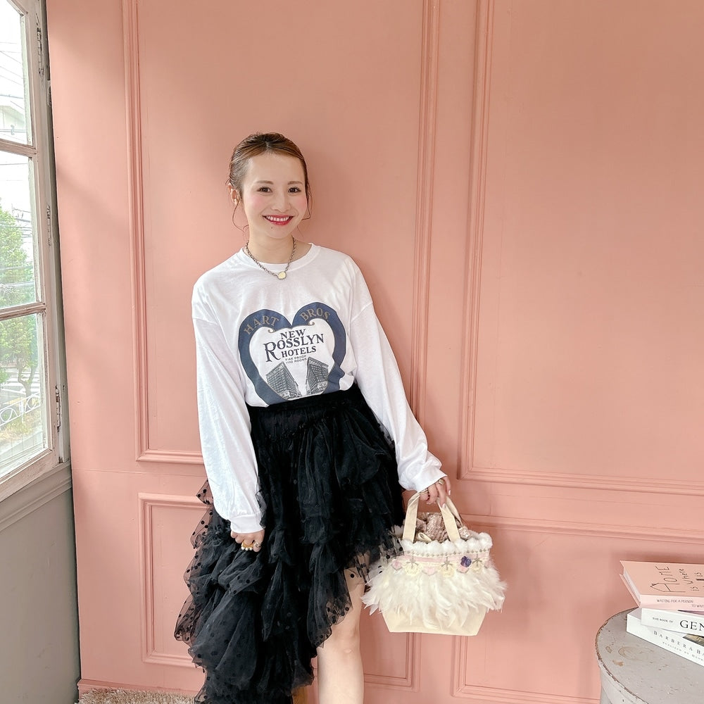 巾着＆トートSET Pom Pom Bunny