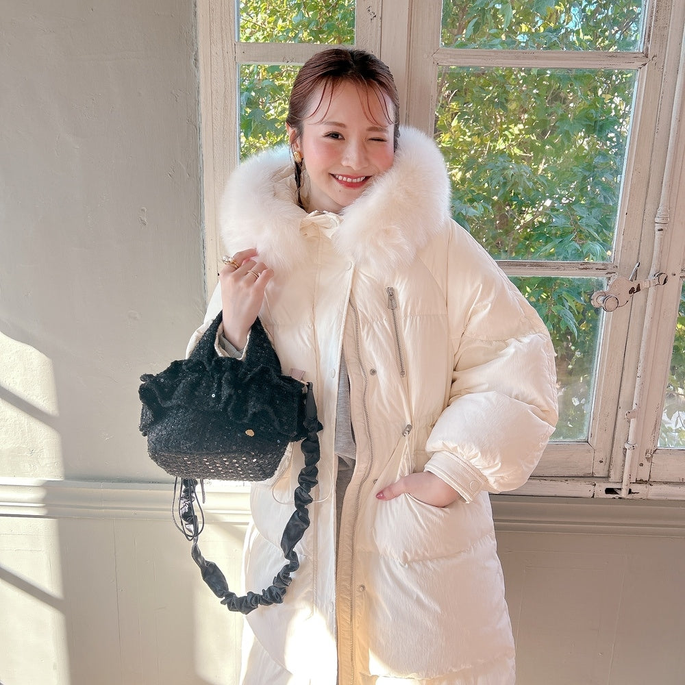 ★Furフード付ロングダウン2025