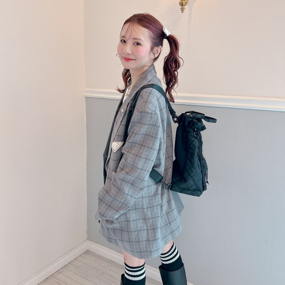 新品未使用 サハバイエリー バックパック S Puffy Gigi【3way】 バックパック S Puffy Gigi【3way】 – Saha by elliee