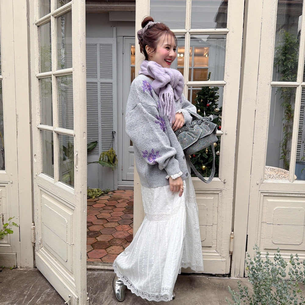 ★コットンレースDollyワンピース