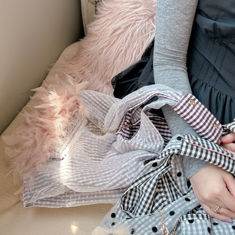 ハンドルカバー Katie【ギンガム】