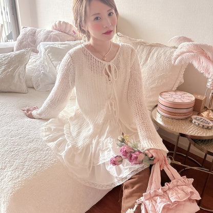 ★Girlyリボンニット