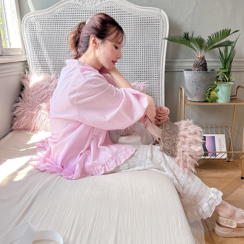 ★Pink Museシャツセットアップ