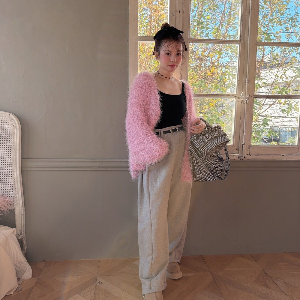 ★Shaggyニットガウン2025