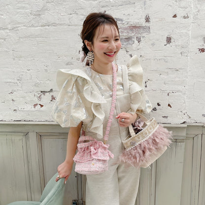 トート Wintry Meghan【スモーキーピンク】