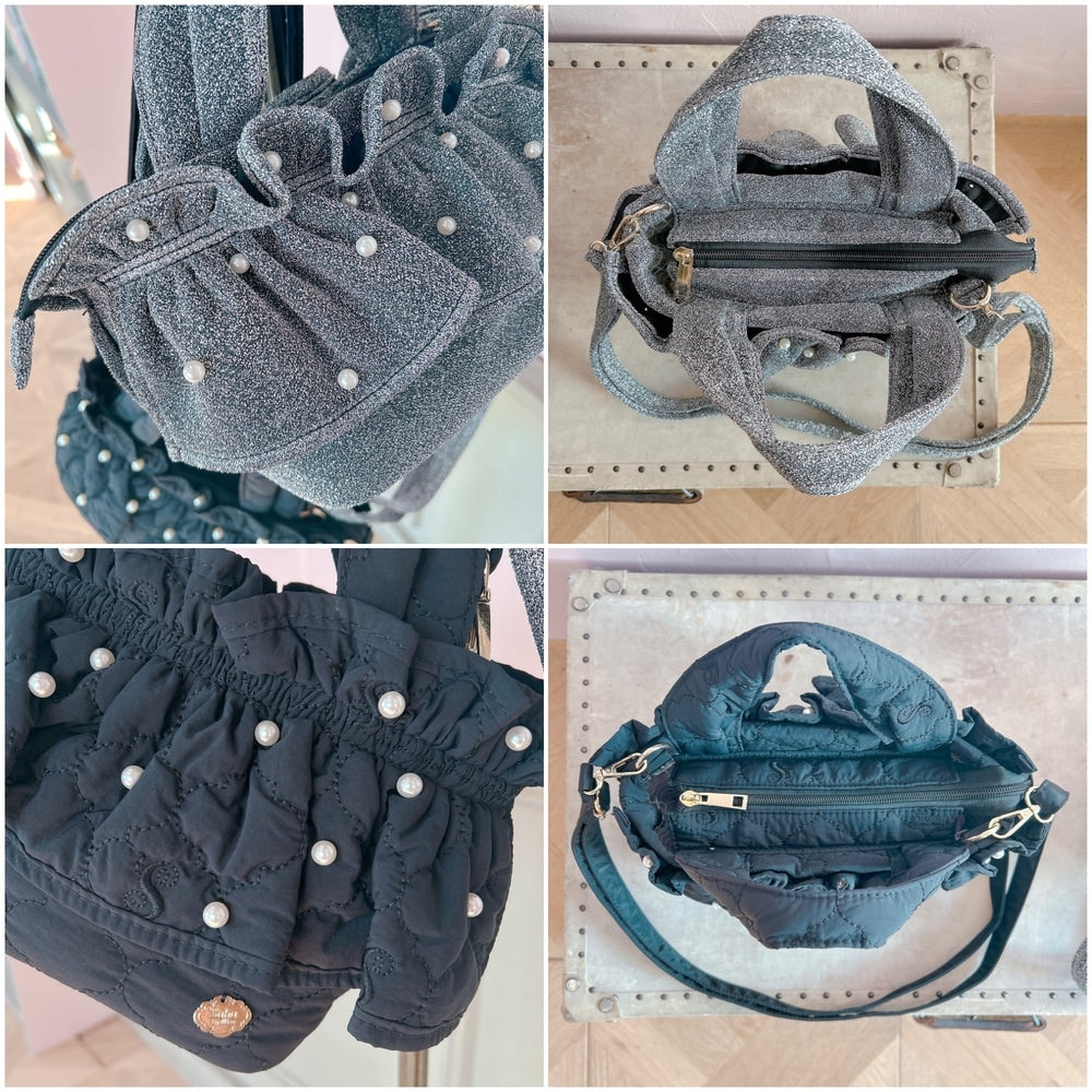 ミディフリルバッグ Pearlette Bebe