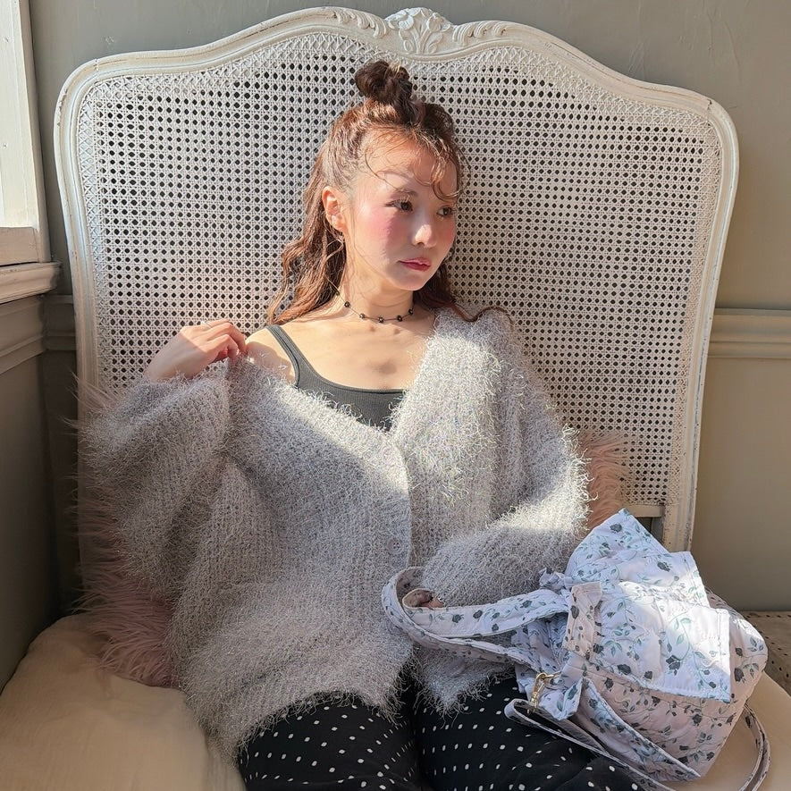 ★Shaggyニットガウン2025