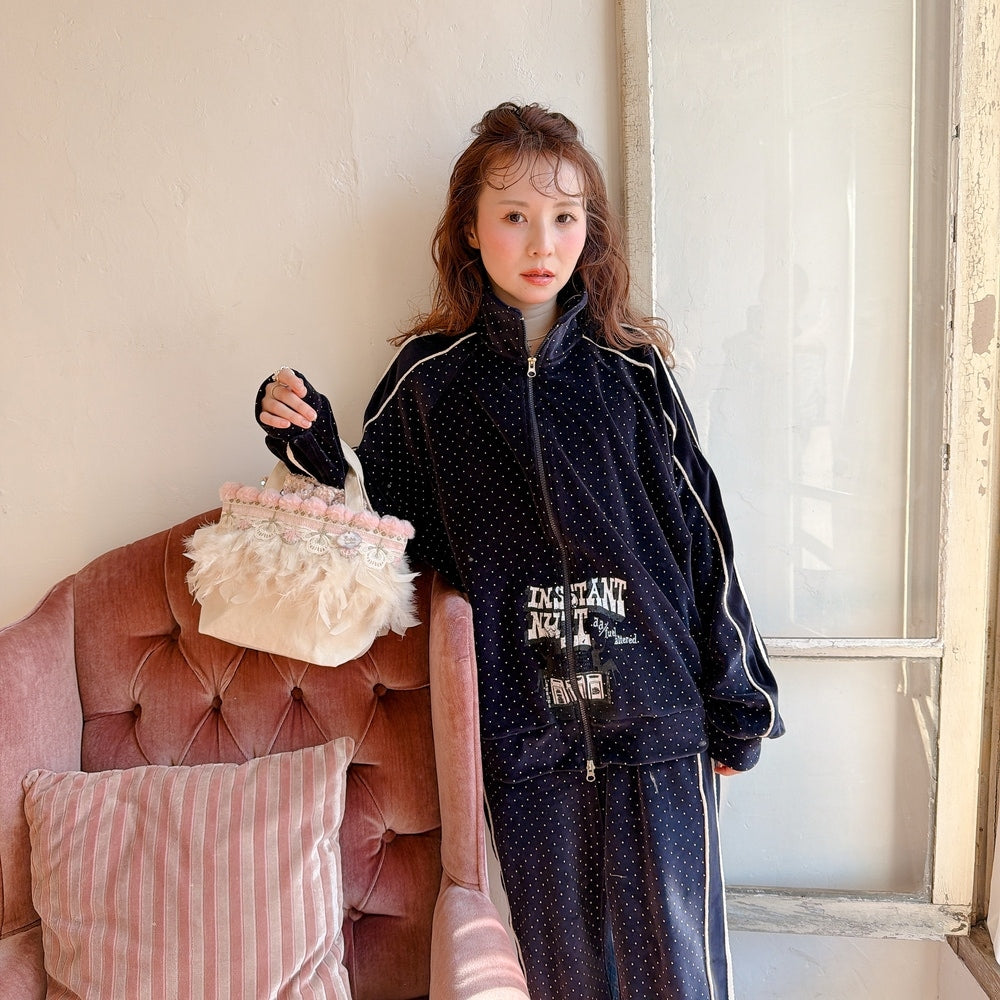 ★Polka Chillベロアジャージ