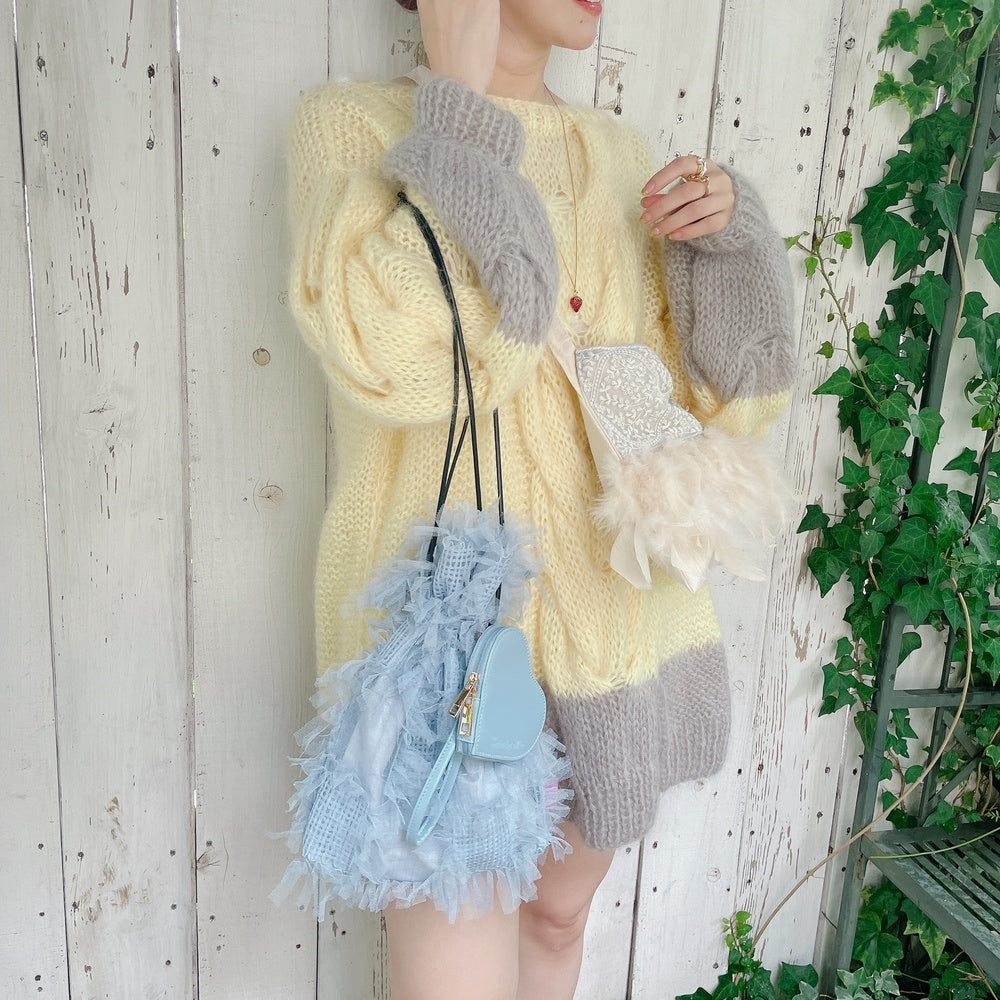 巾着バッグ Sea Anemone