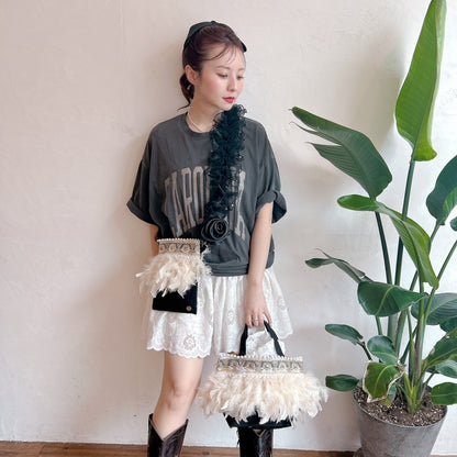 トート Wintry Meghan【アイボリー/グレー】