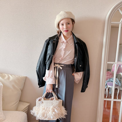 ★Mannishワイドパンツ