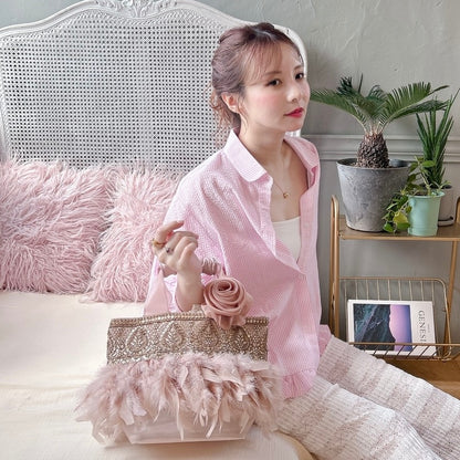 シュシュRosy Luxe