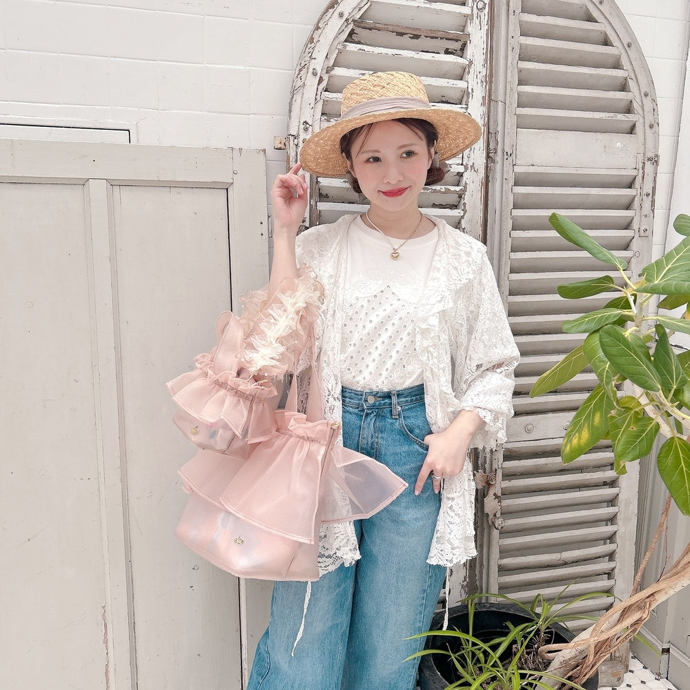 ★リボンEmbroideryTsh