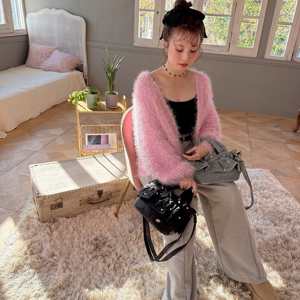 ★Shaggyニットガウン2025