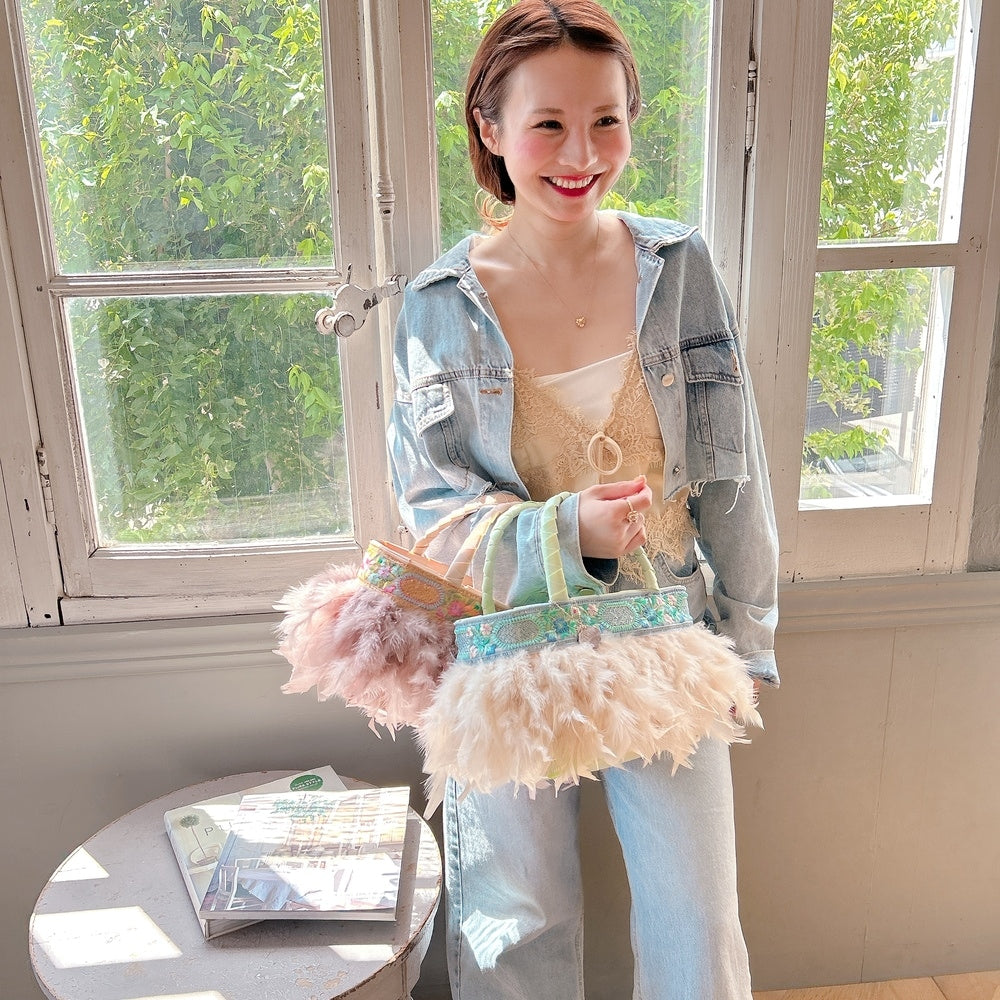 ★Volumeスリーブショートデニムジャケット