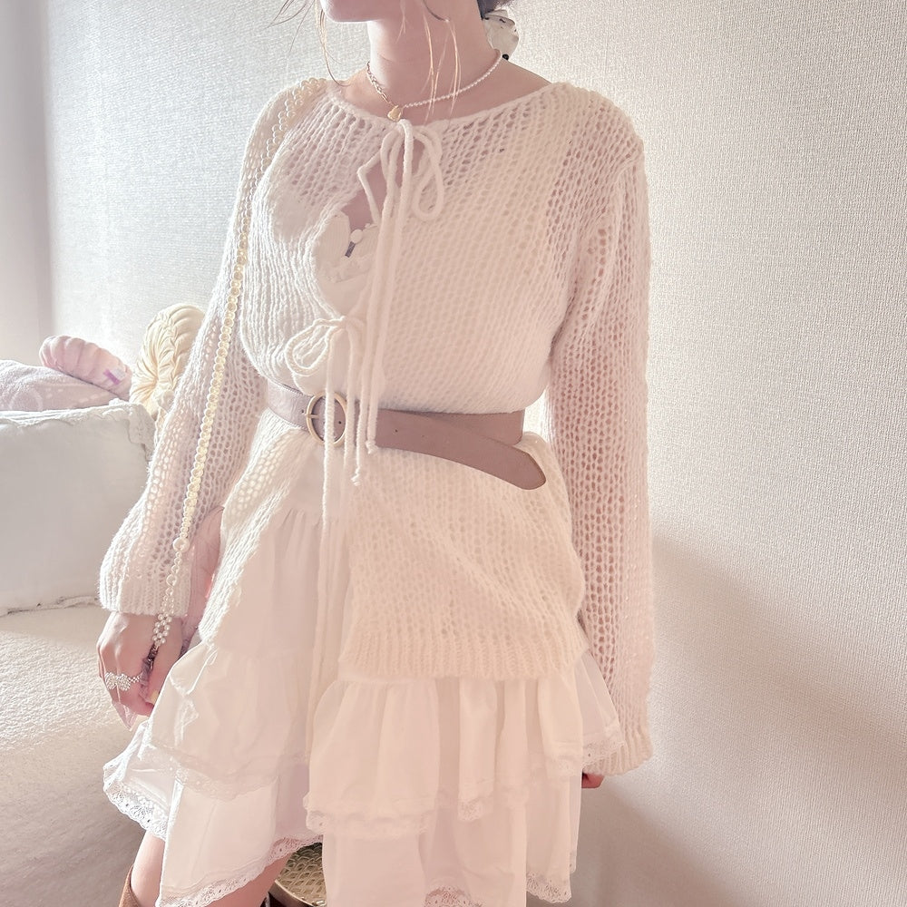 ★Girlyリボンニット