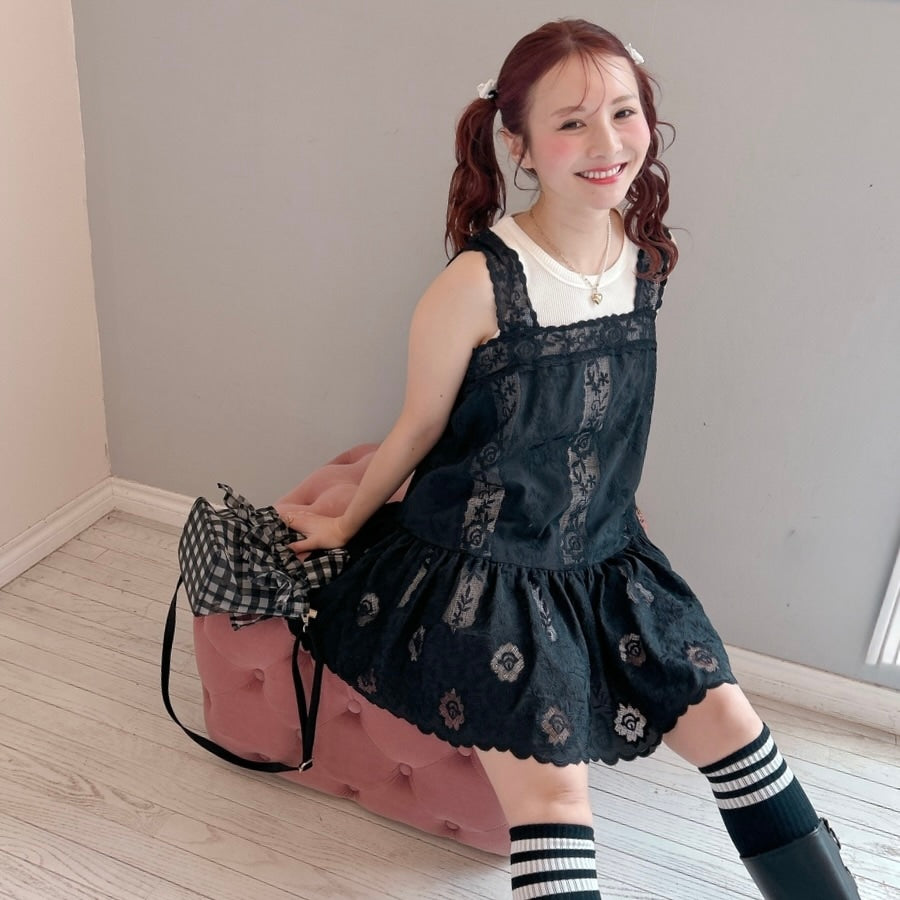 ★Eternalレースミニワンピ