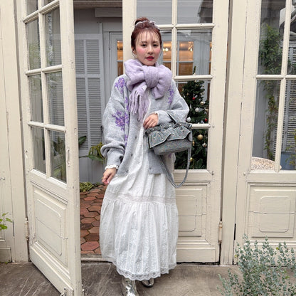 ★コットンレースDollyワンピース