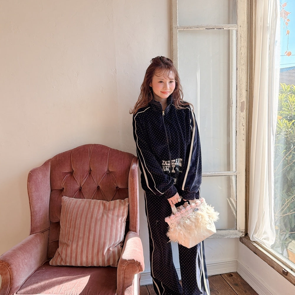 ★Polka Chillベロアジャージ