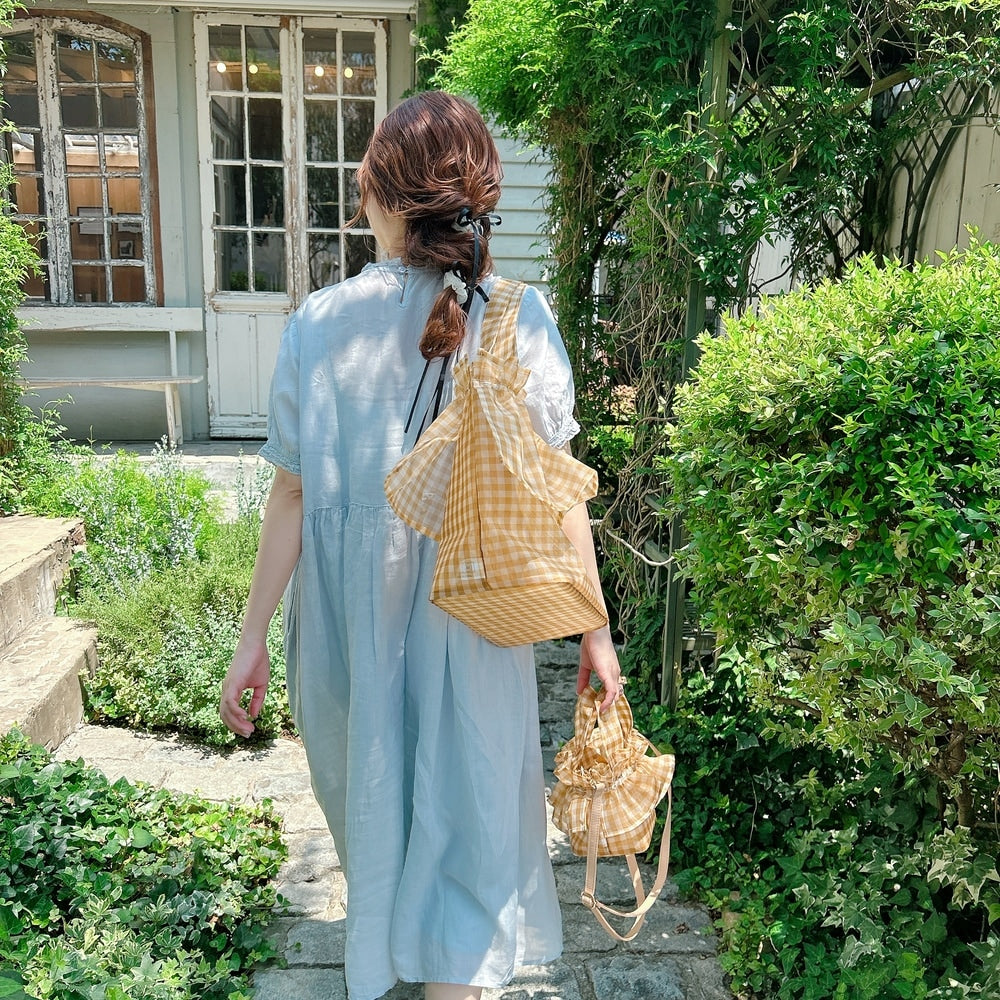 ★Noble Laceリネンワンピース