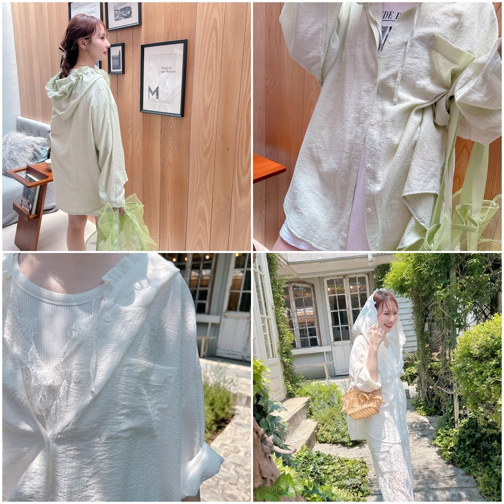 ★Minty Hoodieシャツ