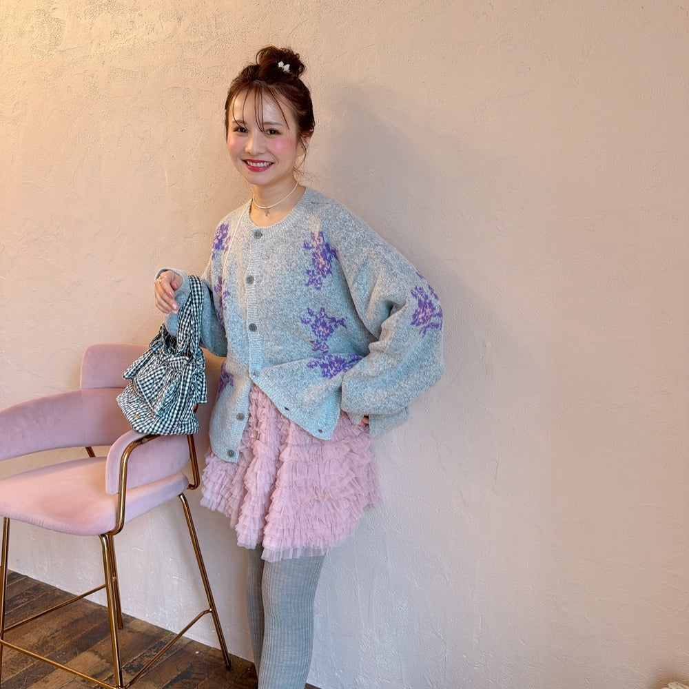 ★Sunday Bloomニットカーディガン