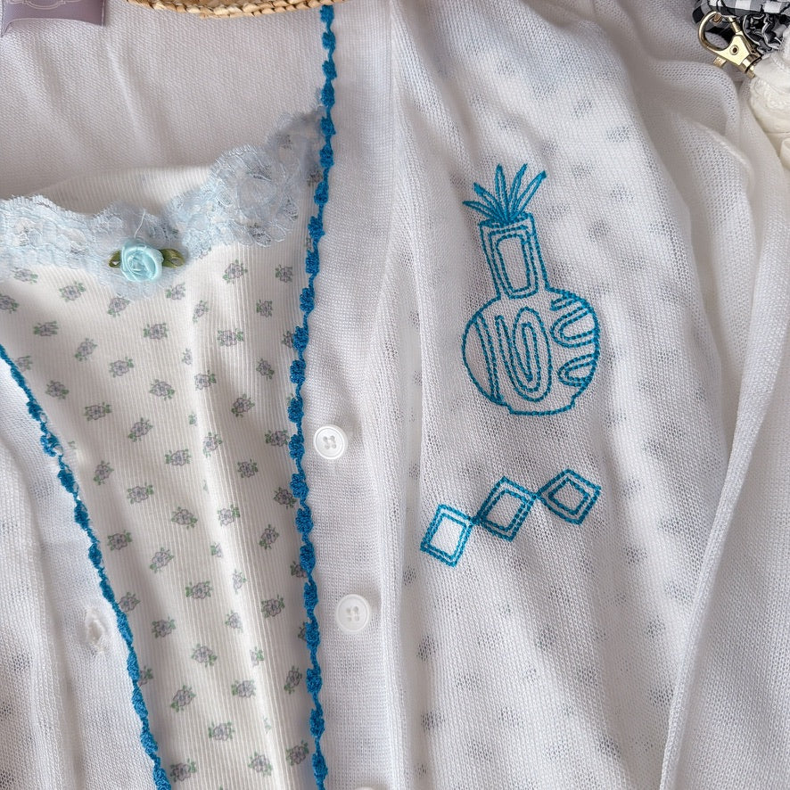 ★Gem Stitchカーディガン