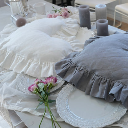 Borgo delle tovaglie ハートクッション