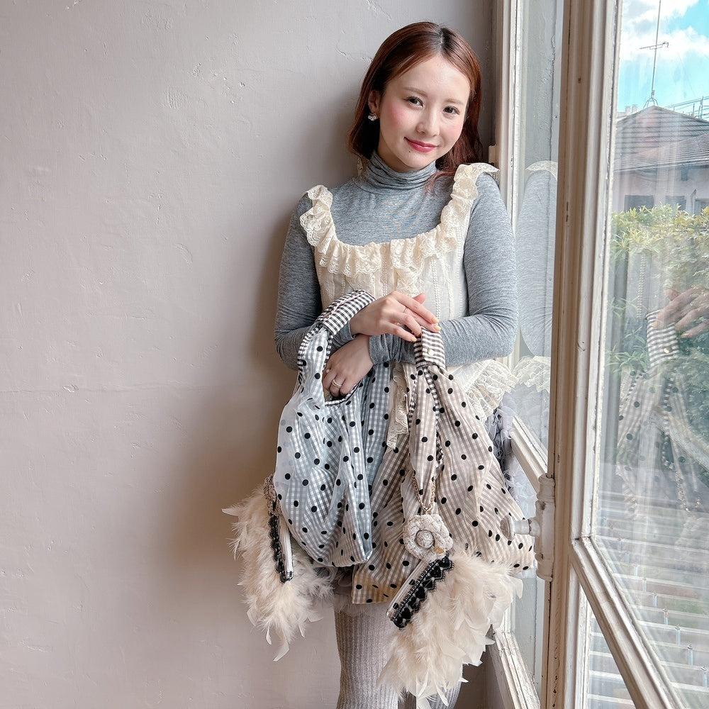 ハンドルカバー Katie【ギンガム】