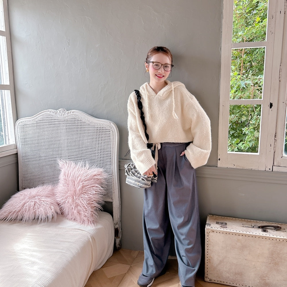 ★Mannishワイドパンツ