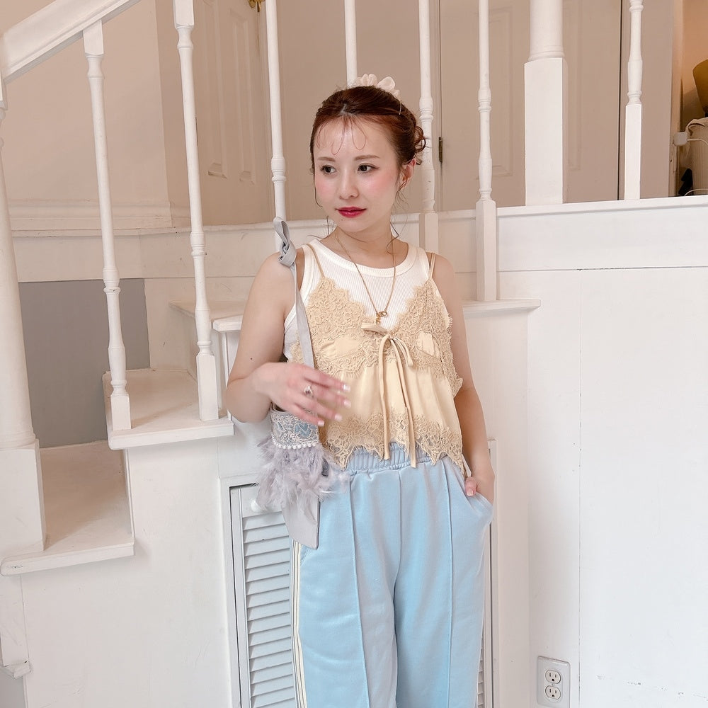 ★カラーリブタンク