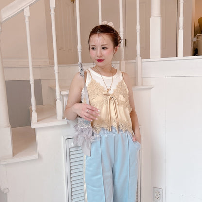 ★カラーリブタンク