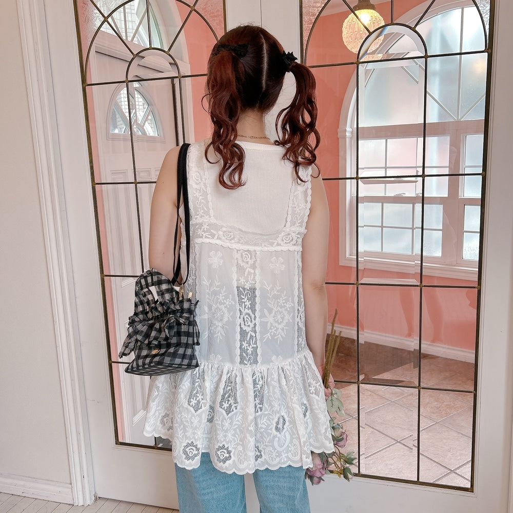 ★Eternalレースミニワンピ