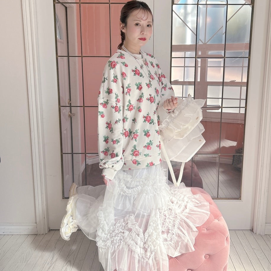 ★Primaシアーフリルスカート