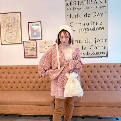 巾着バッグ Shabby Diamond