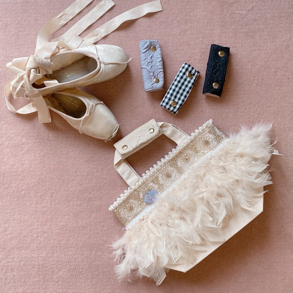 トート Wintry Meghan【アイボリー/グレー】