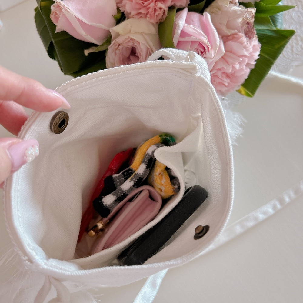 ミニサコッシュ Wintry Meghan ブラック