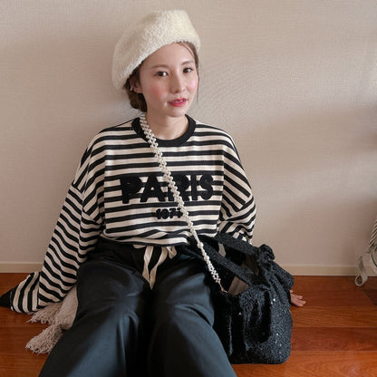 ★PARISボーダープルオーバー