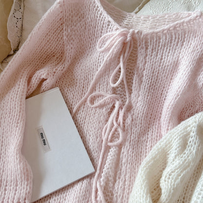 ★Girlyリボンニット