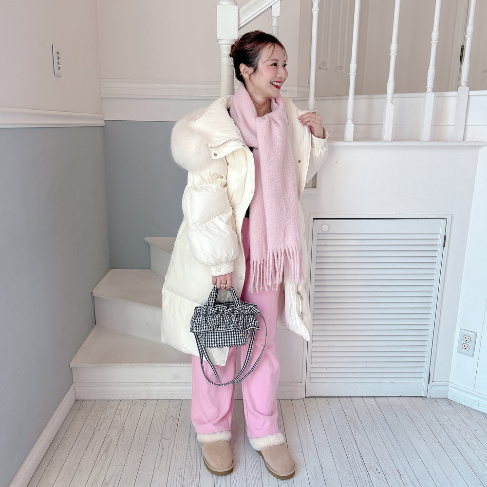 ★Furフード付ロングダウン2025