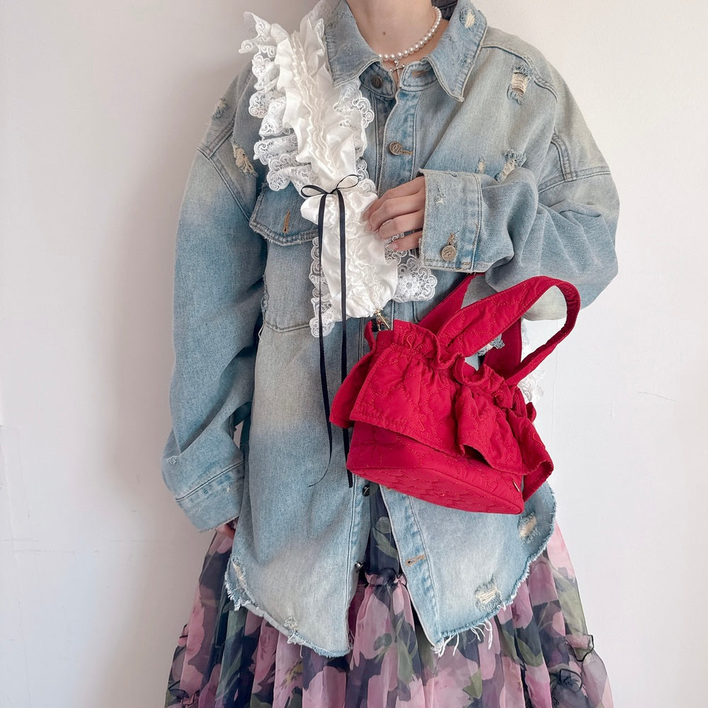 ミディフリルバッグ Moroccan Bebe