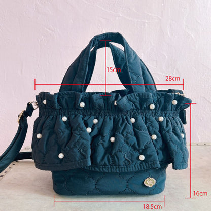 ミディフリルバッグ Pearlette Bebe