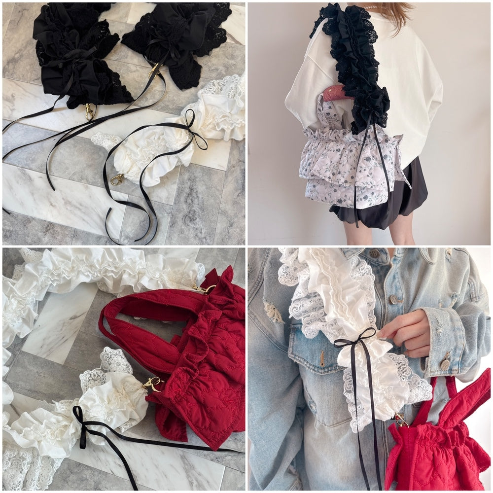 フリルストラップ Colette