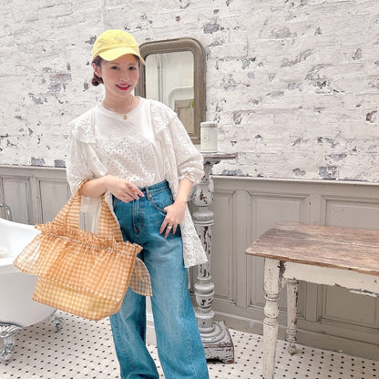 ★リボンEmbroideryTsh