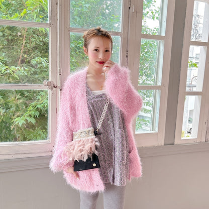 ミニサコッシュ Wintry Meghan ブラック